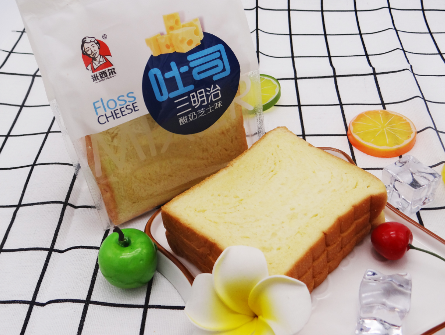 110g三明��d��司夹心面包（酸奶芝士呻I��